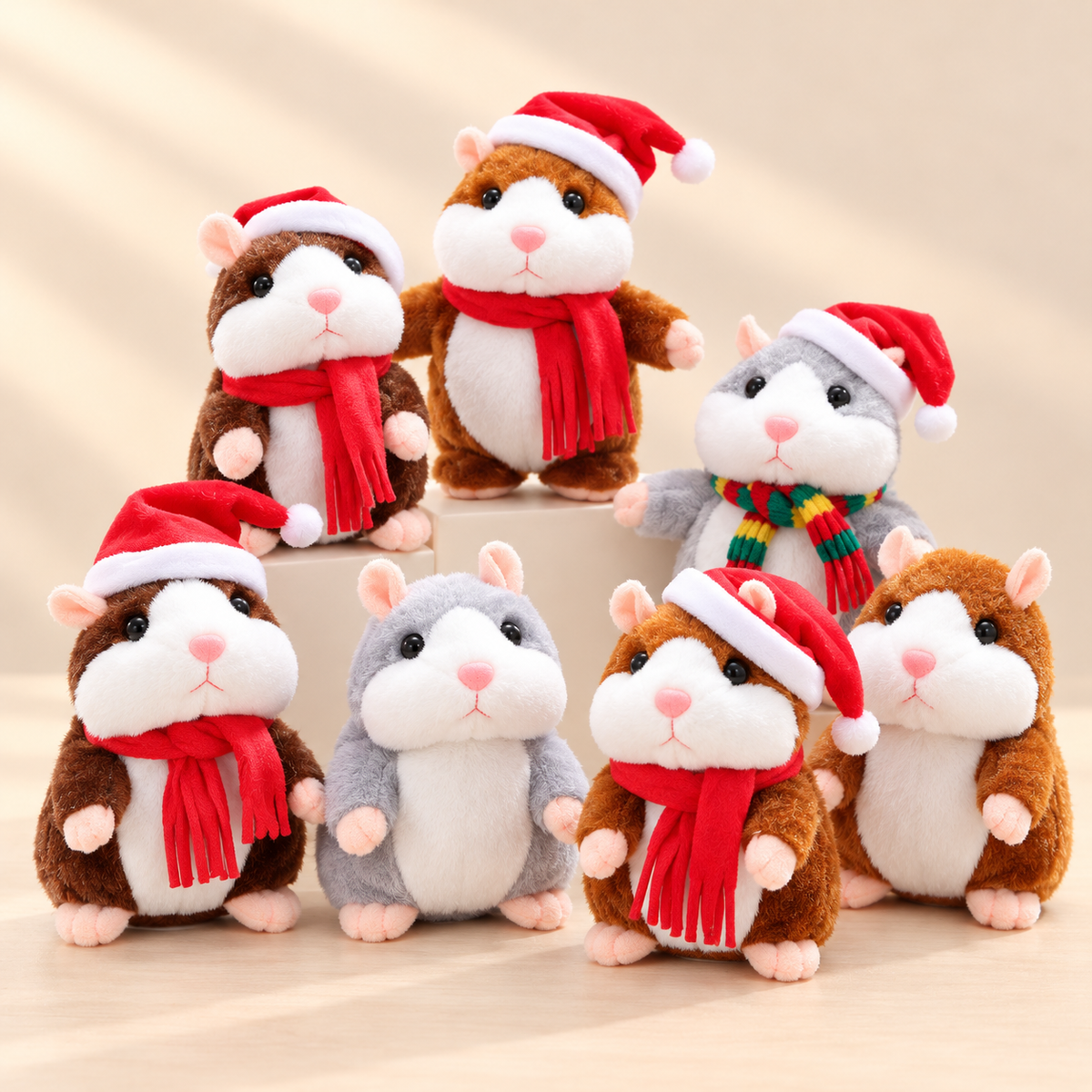 Talking Hamster Plush — It Repeats Everything You Say!