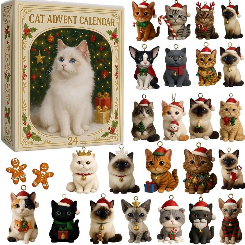 🎅Christmas Gift🎁2026 Cat Lovers Advent Calendar