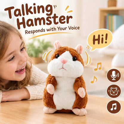 Talking Hamster Plush — It Repeats Everything You Say!