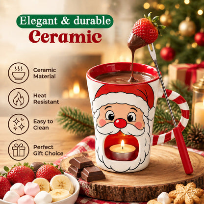 🍫 Christmas Chocolate Fondue Mug