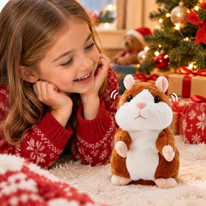 Talking Hamster Plush — It Repeats Everything You Say!