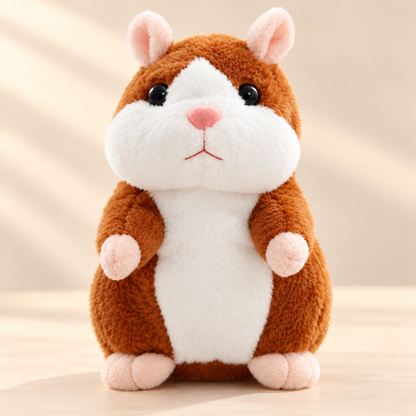 Talking Hamster Plush — It Repeats Everything You Say!