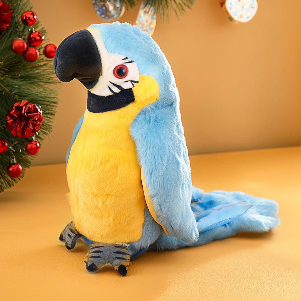 Interactive Lifelike Parrot Buddy – Moving Wings & Sound Mimicry