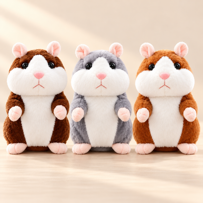 Talking Hamster Plush — It Repeats Everything You Say!